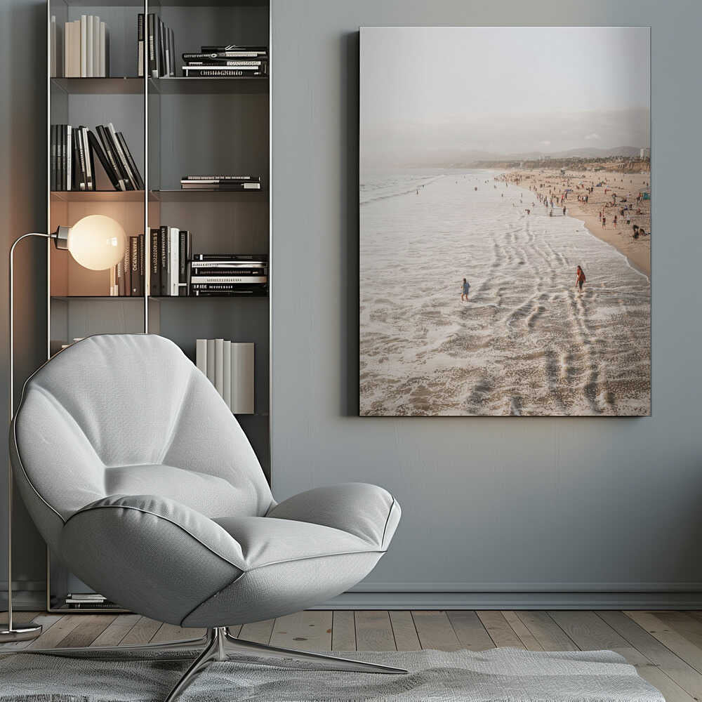 Santa Monica Beach Poster
