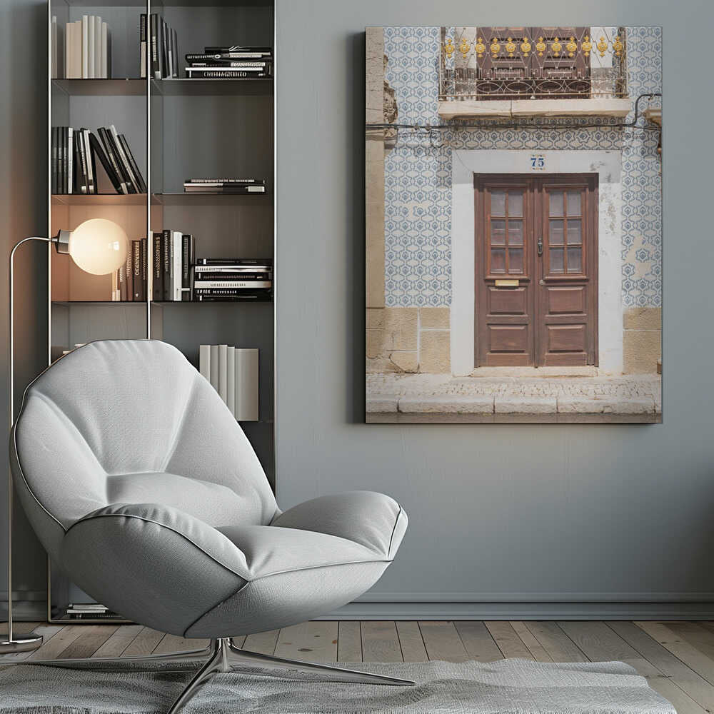 Cascais Architecture Poster