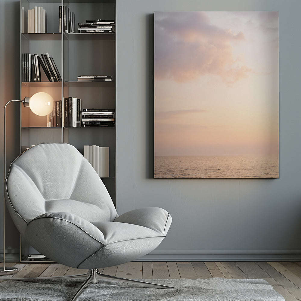 Pastel Color Sunset Poster