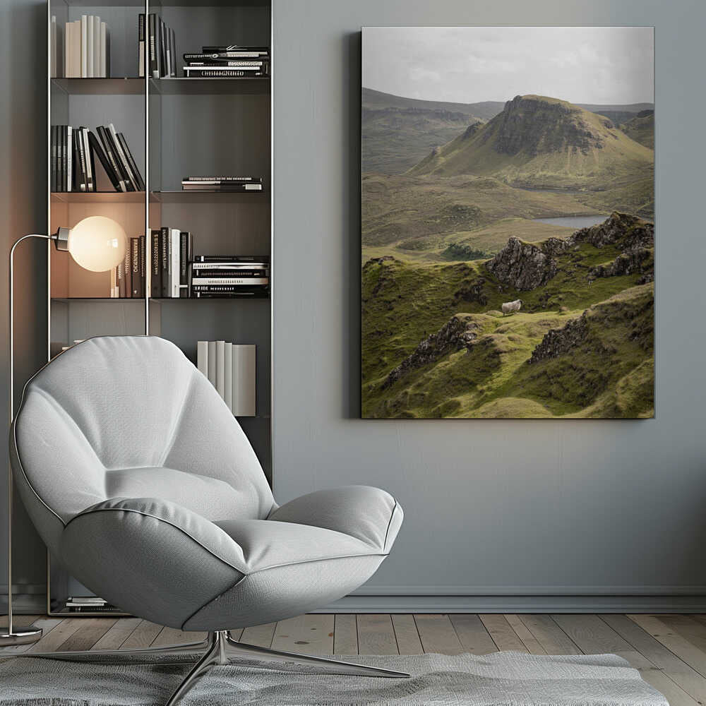 Quiraing Landscape on Scotland's Isle of Skye Poster