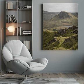 Quiraing Landscape on Scotland's Isle of Skye Poster