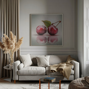 Two Cherries Poster