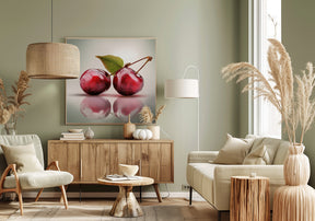 Two Cherries Poster