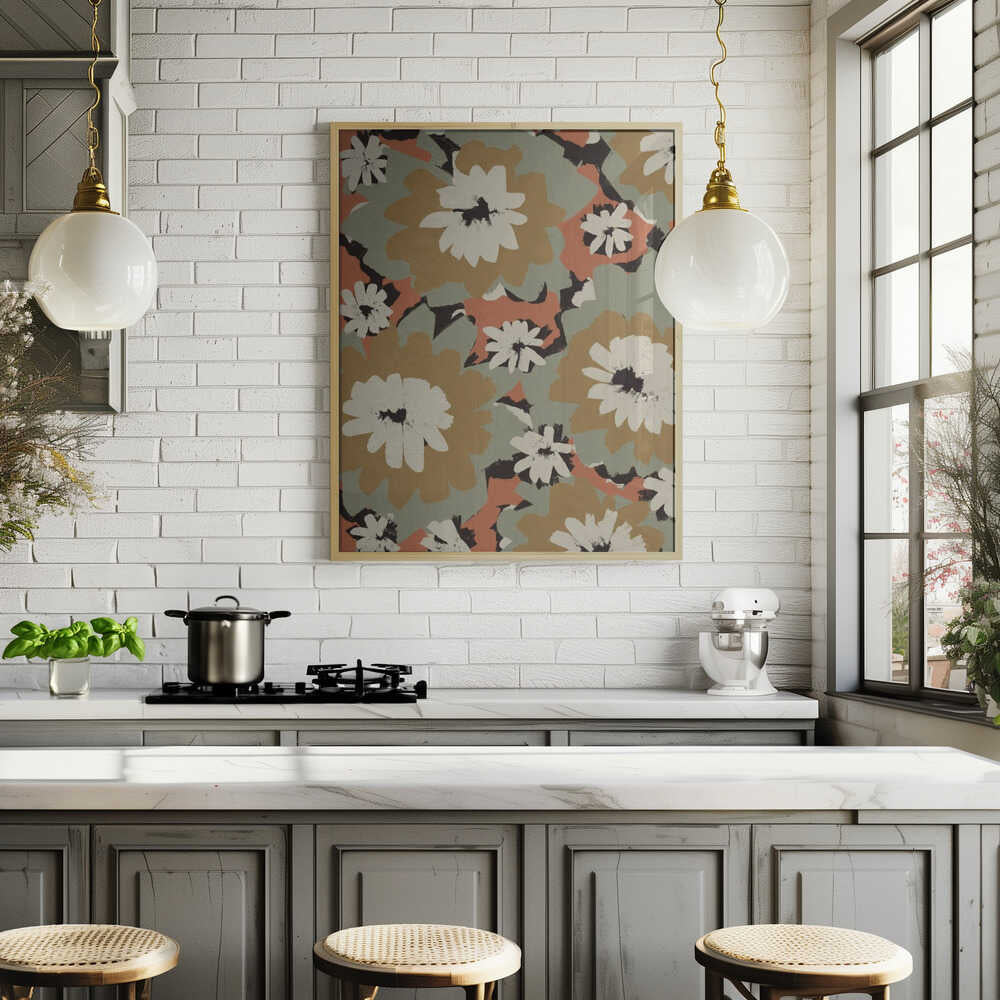 Floral Harmony Poster