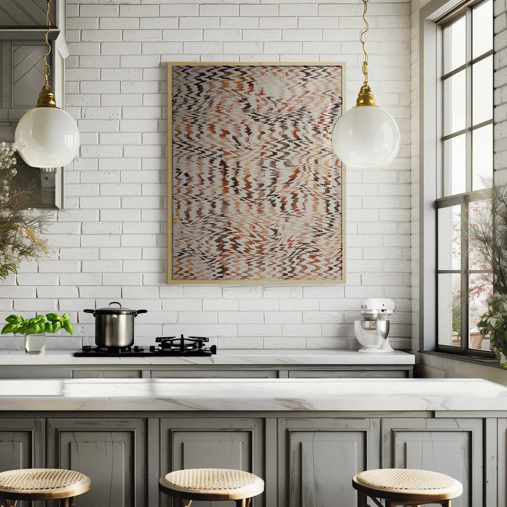 Rippled Tapestry Poster