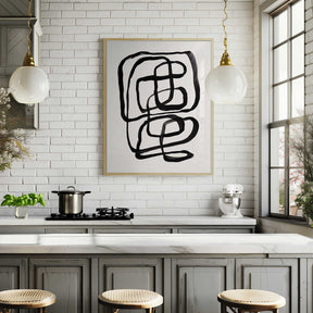 Abstract Lines I Poster