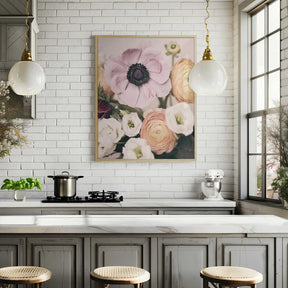 Pastel Bouquet Poster