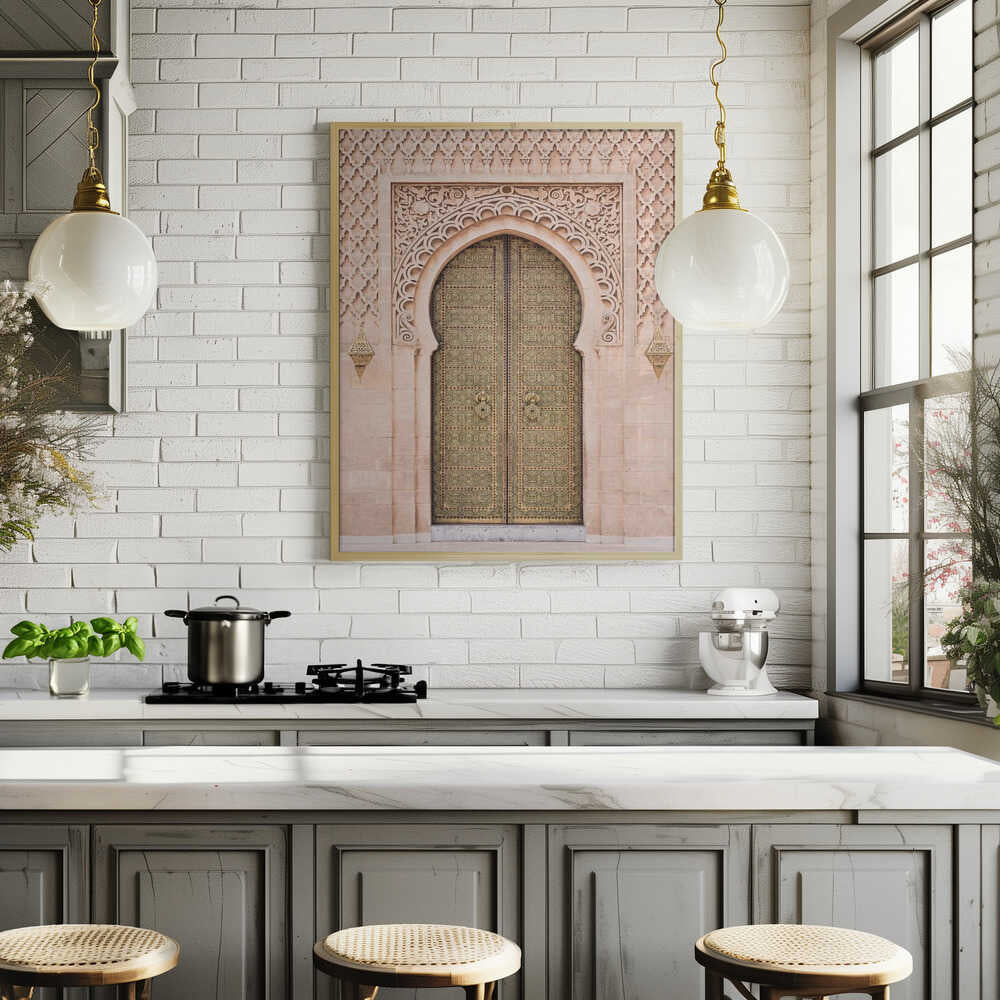 Boho Door Poster