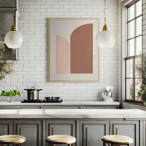 Retro Geometric Poster