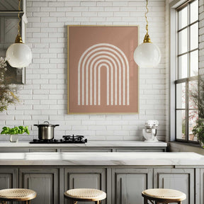 Rainbow lines Poster