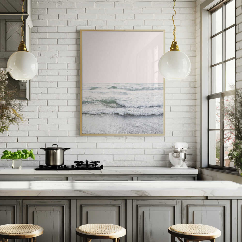 Blush Ocean Poster