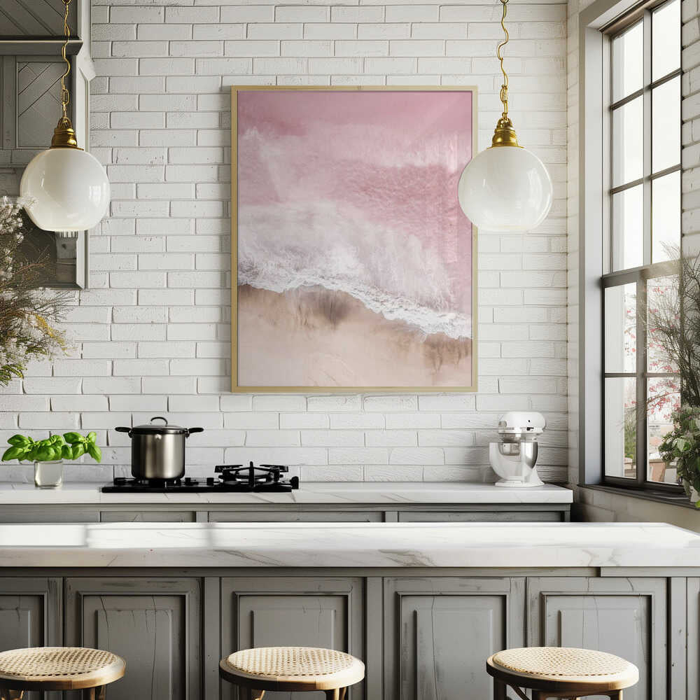 Pink Sea Poster