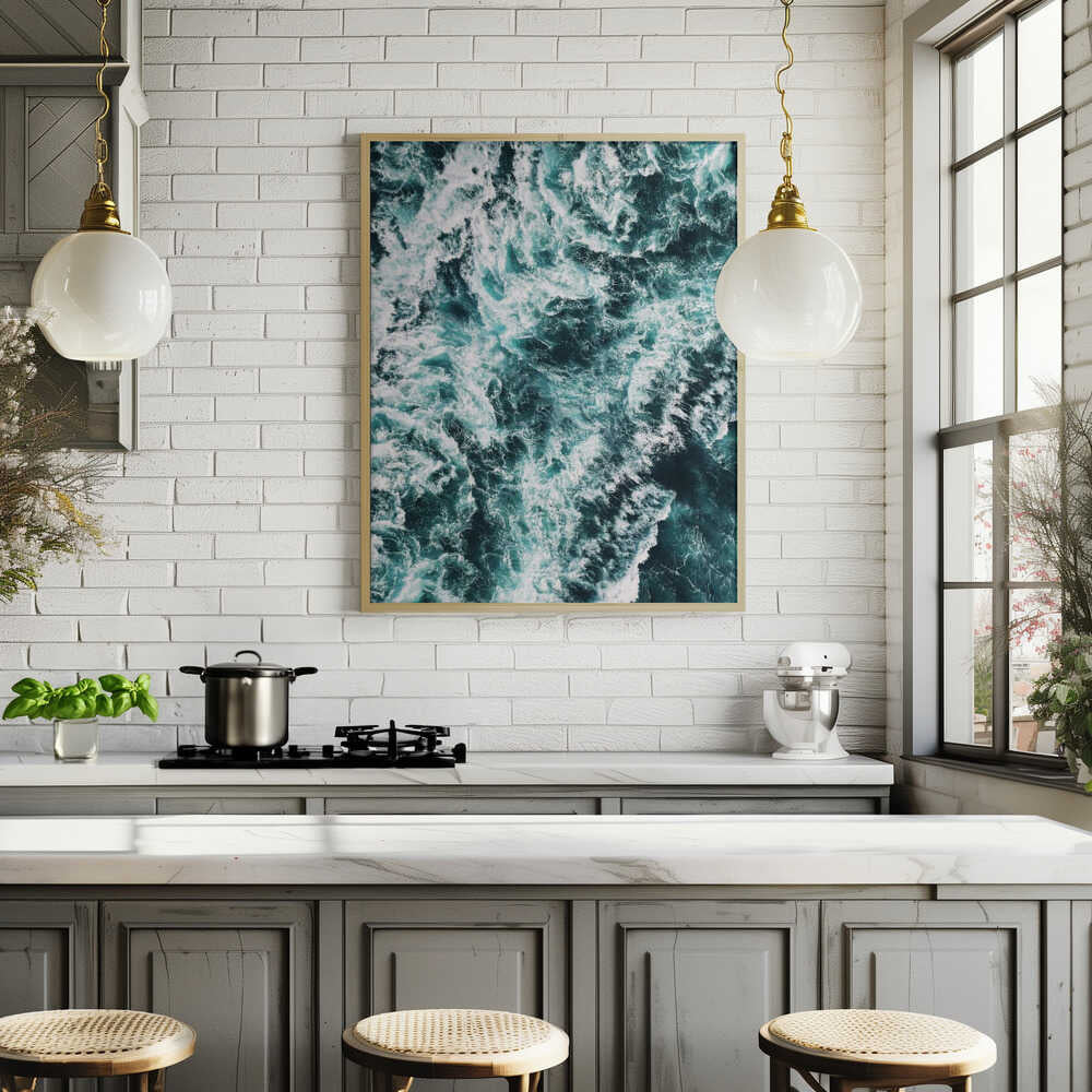 Rough Sea Poster
