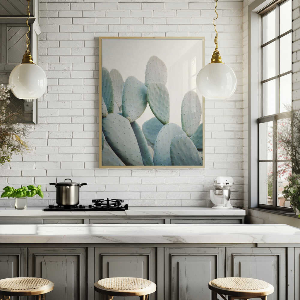 Pastel Cacti Poster