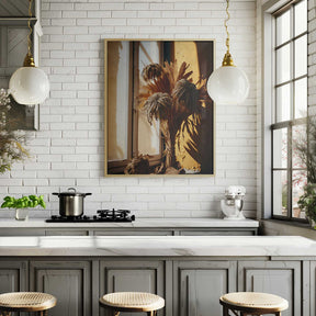 Sunlit Silhouette Poster