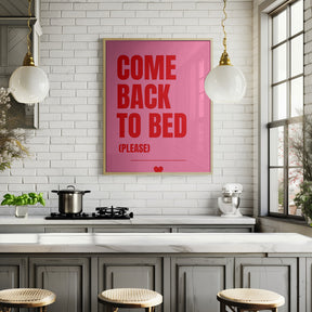 Come Back to Bed Poster