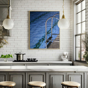 Poolside Reflections Poster