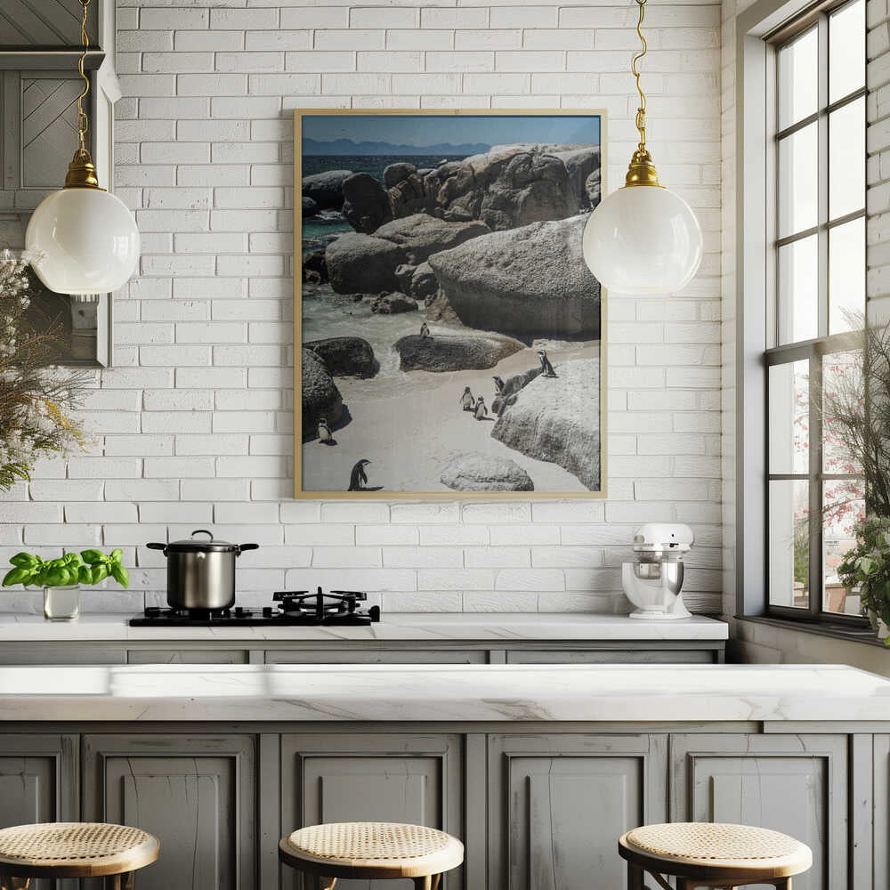 Penguin Cove Serenity Poster