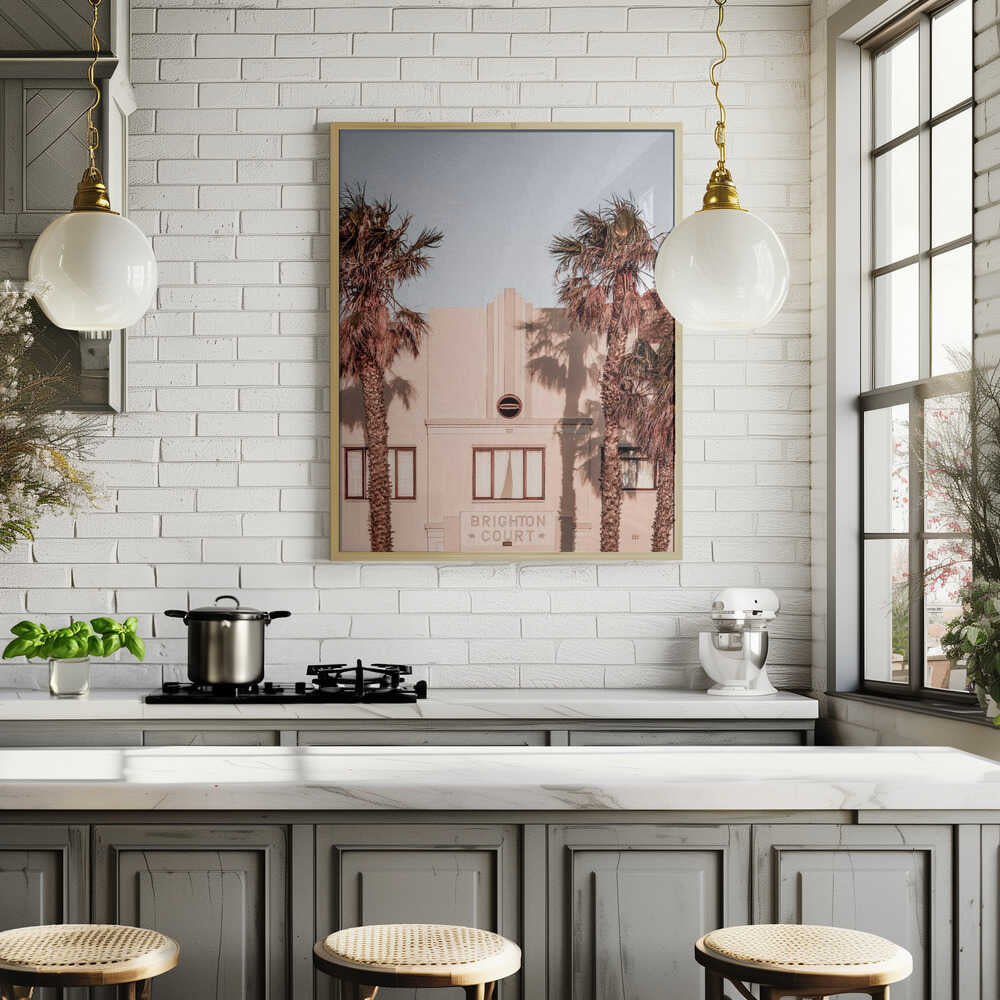 Palm Shadows Poster