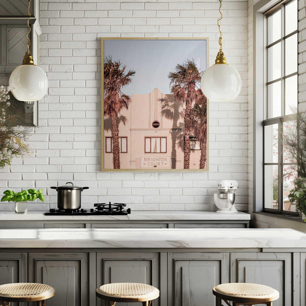 Palm Shadows Poster