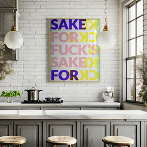 Vivid Repetition Poster