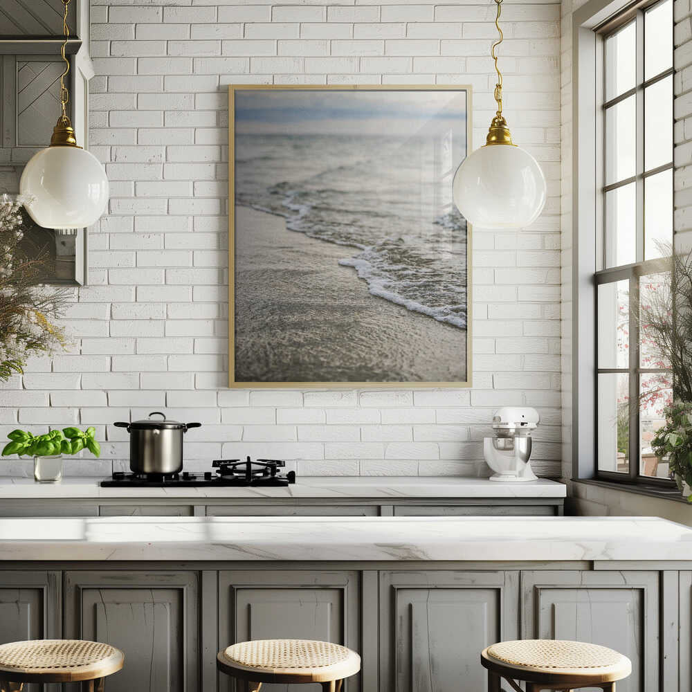 The Tranquil Beauty of the Sea Poster