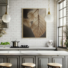 Ethereal Leaves Poster