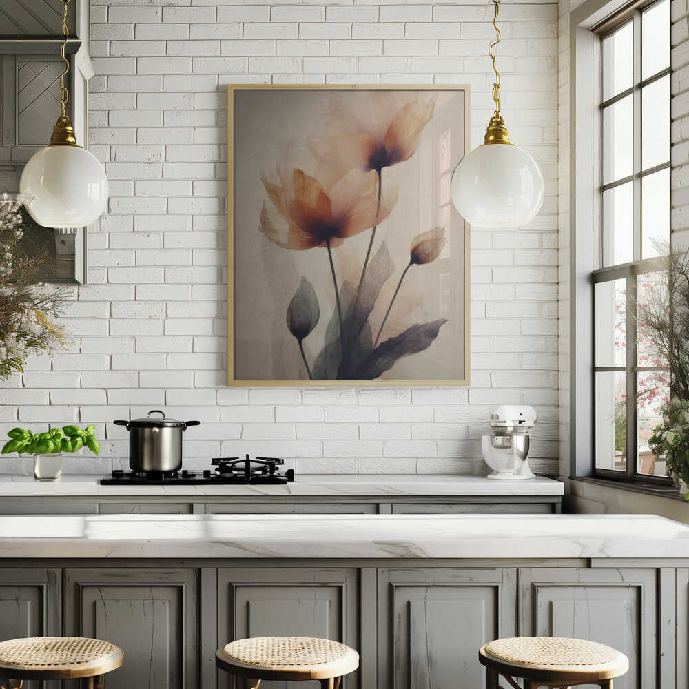 Delicate Bloom Dance Poster