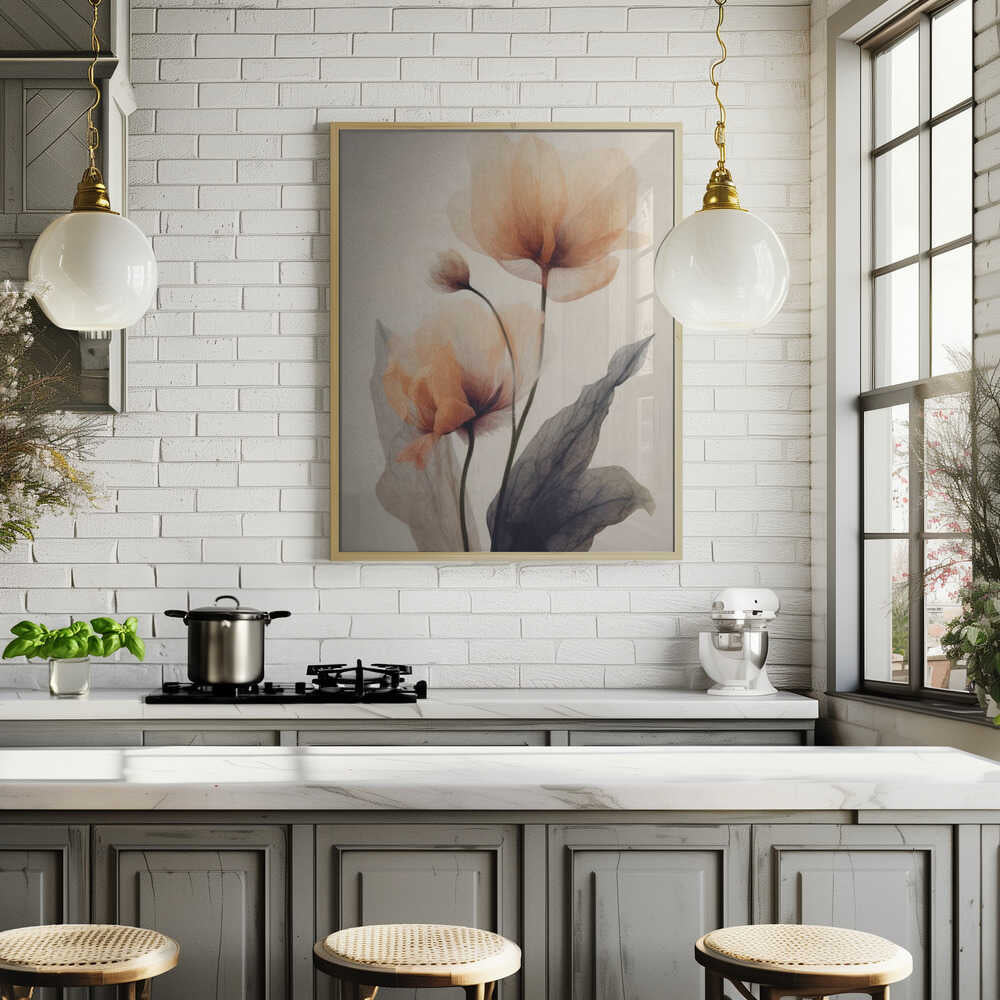 Ethereal Blooms Poster