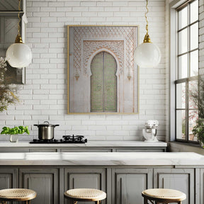 Moroccan Door Poster