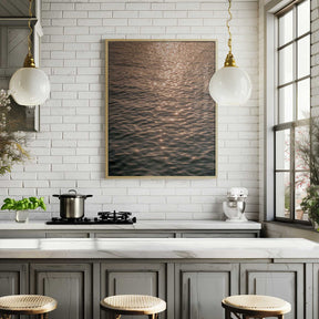 Sunset at Sea Poster
