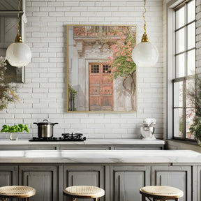 Floral Entry Poster