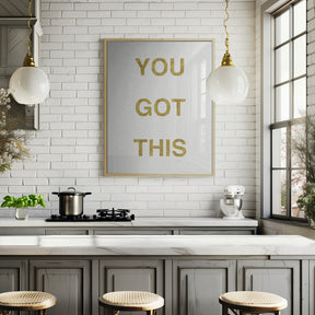 Yougotthiswhitegold Ratioiso Poster