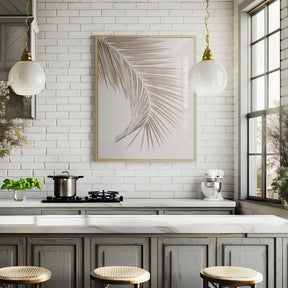 Tan Leaf Poster