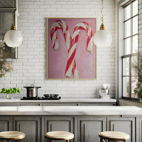 Candy Canes Poster