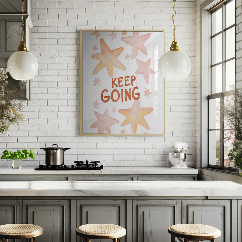 Starry Encouragement Poster