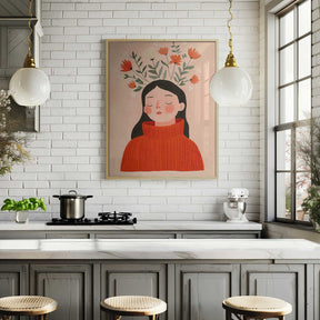 Floral Serenity Poster