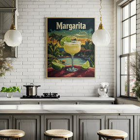 Margarita Vintage Poster