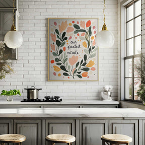 Floral Embrace Poster
