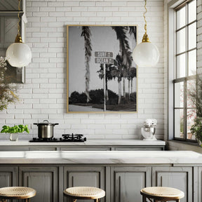 Surf Drive + Ocean Drive Poster