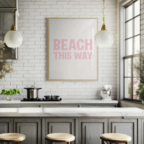 Beach This Way Poster