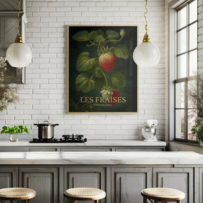 Les Fraises - Strawberries Poster