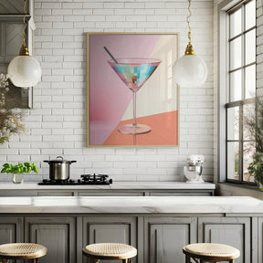 Sparkling Martini Poster