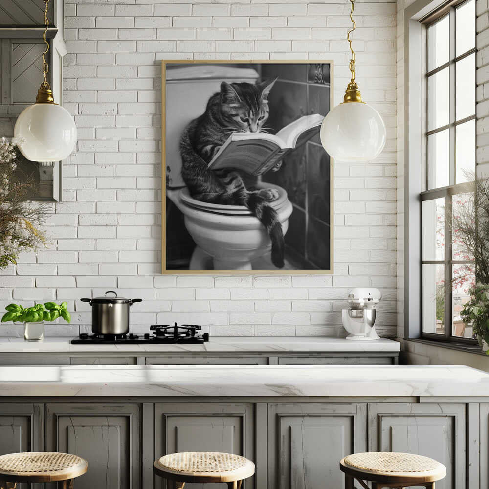 Literary Litter Box Poster