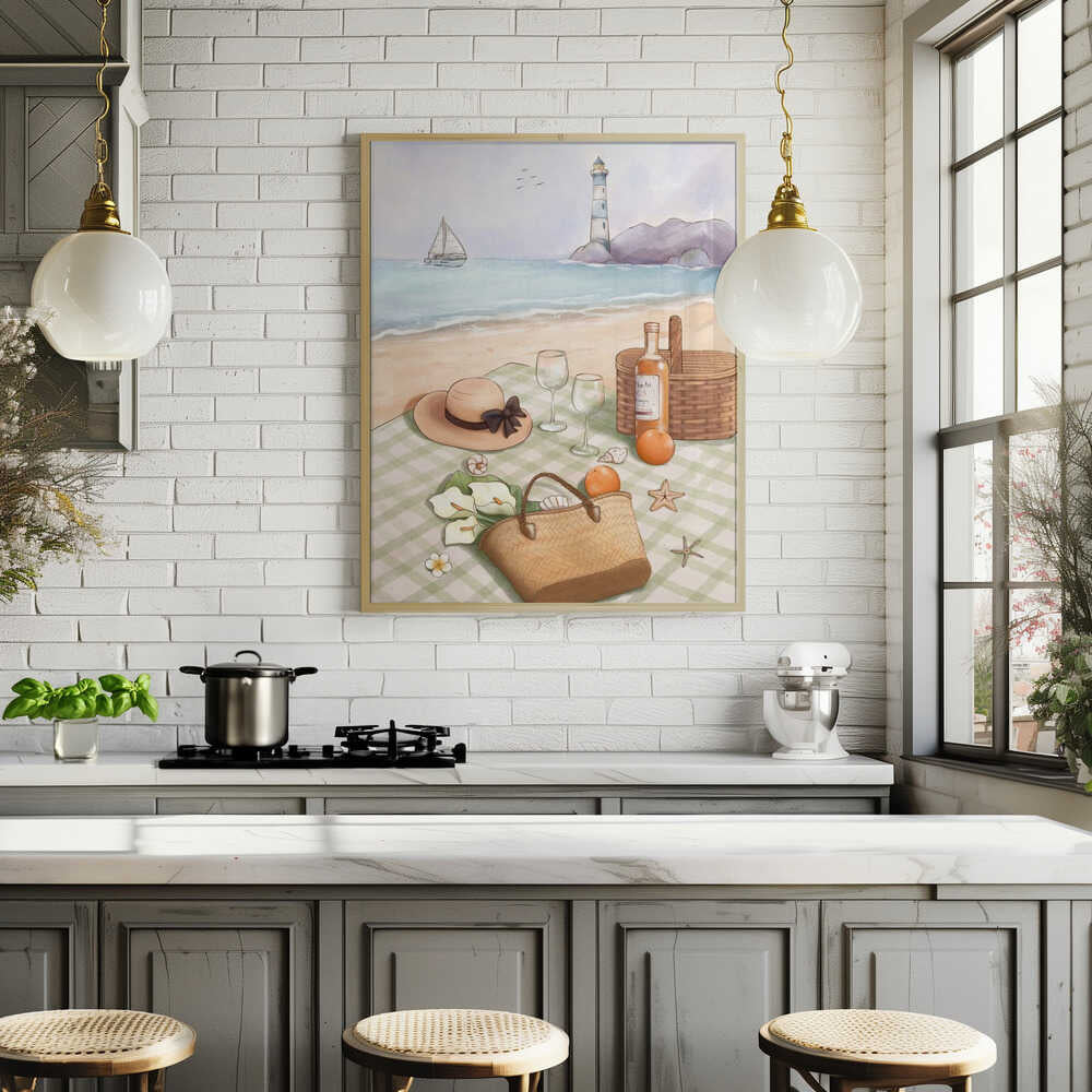 Holiday Beach Vibe Poster