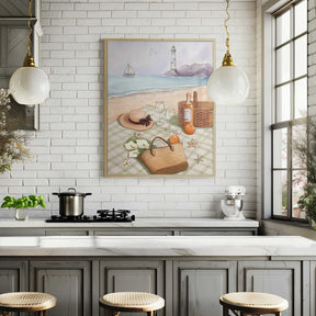 Holiday Beach Vibe Poster