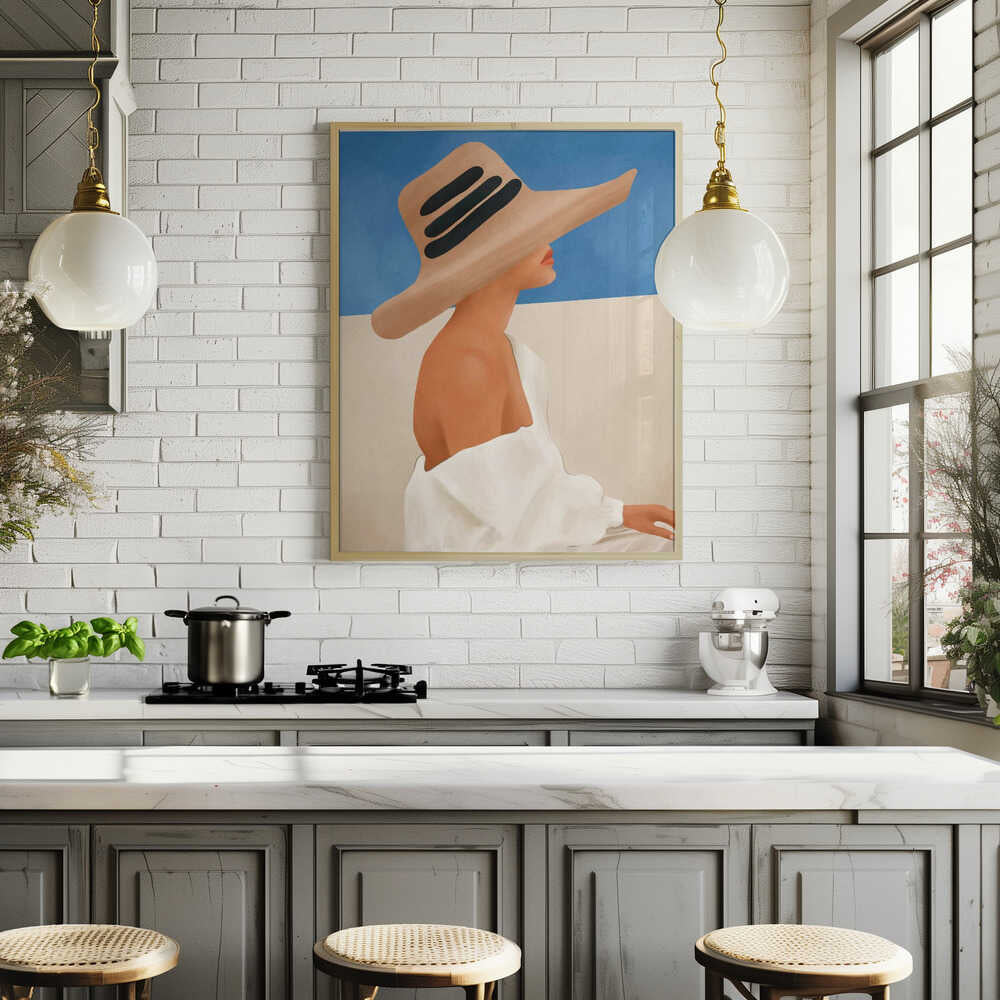 Serene Sunshade Poster