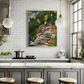 Lemon Coast Vistas Poster