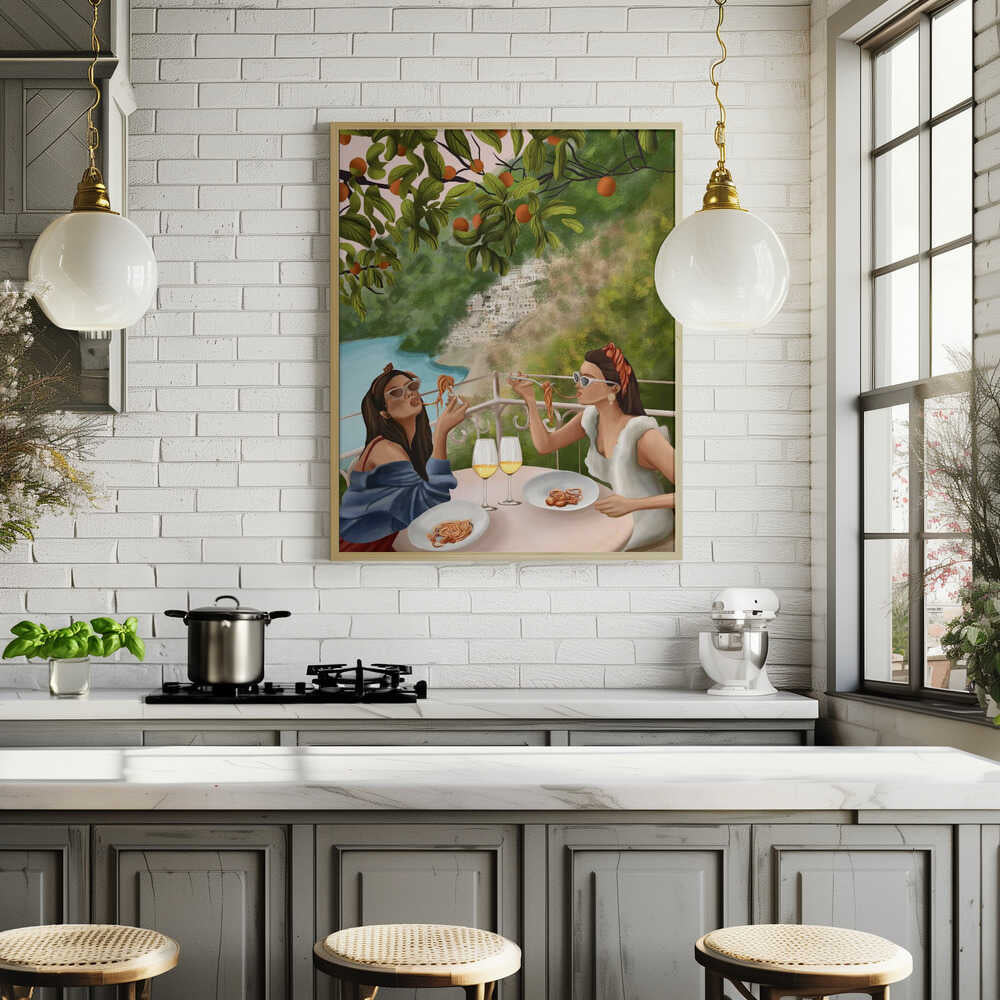 Tasting the Amalfi Breeze Poster