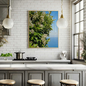 Amalfi Coast Flowers IV on Film Poster